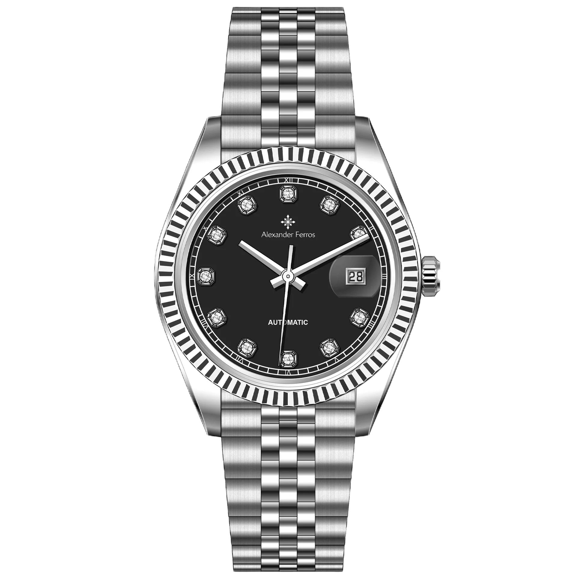 ĐỒNG HỒ NAM ALEXANDER FERROS 8132S/01 AUTOMATIC 40MM