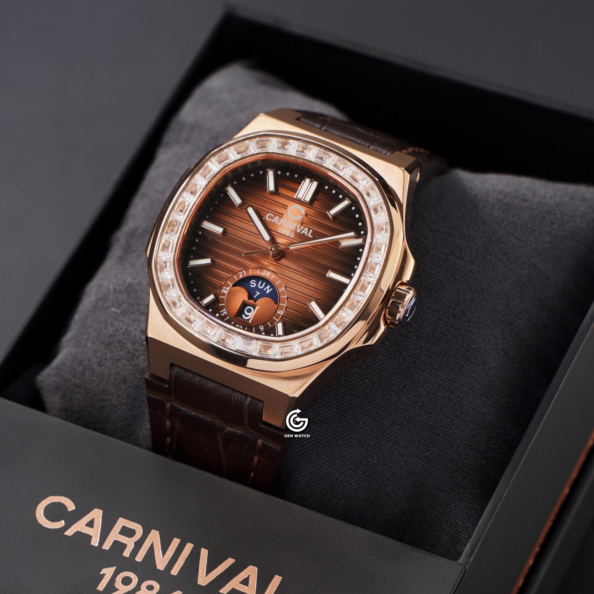 ĐỒNG HỒ NAM CARNIVAL 8110G VH DD N AUTOMATIC 41MM
