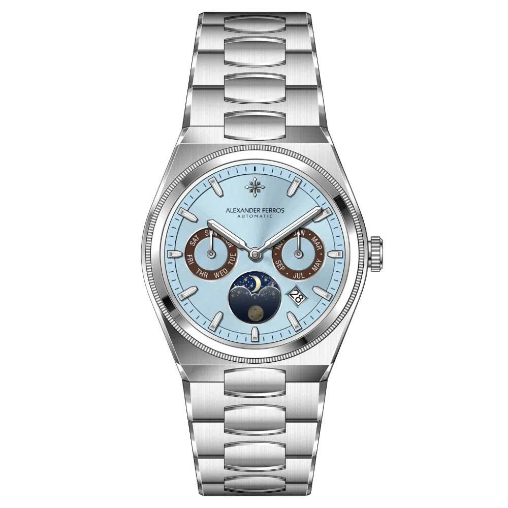 ĐỒNG HỒ NAM ALEXANDER FERROS 9362S/13 AUTOMATIC 39MM