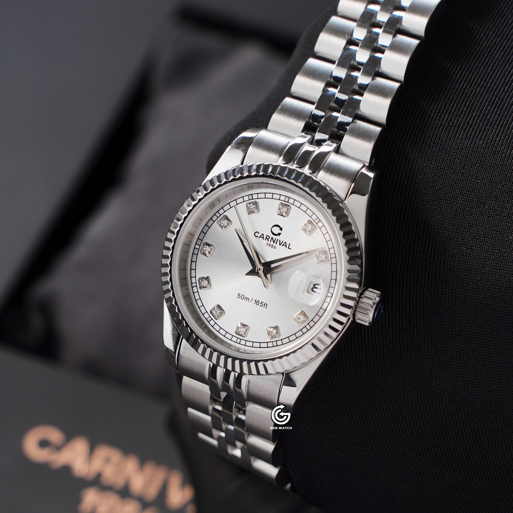 ĐỒNG HỒ NỮ CARNIVAL 8131L VT T QUARTZ 30MM