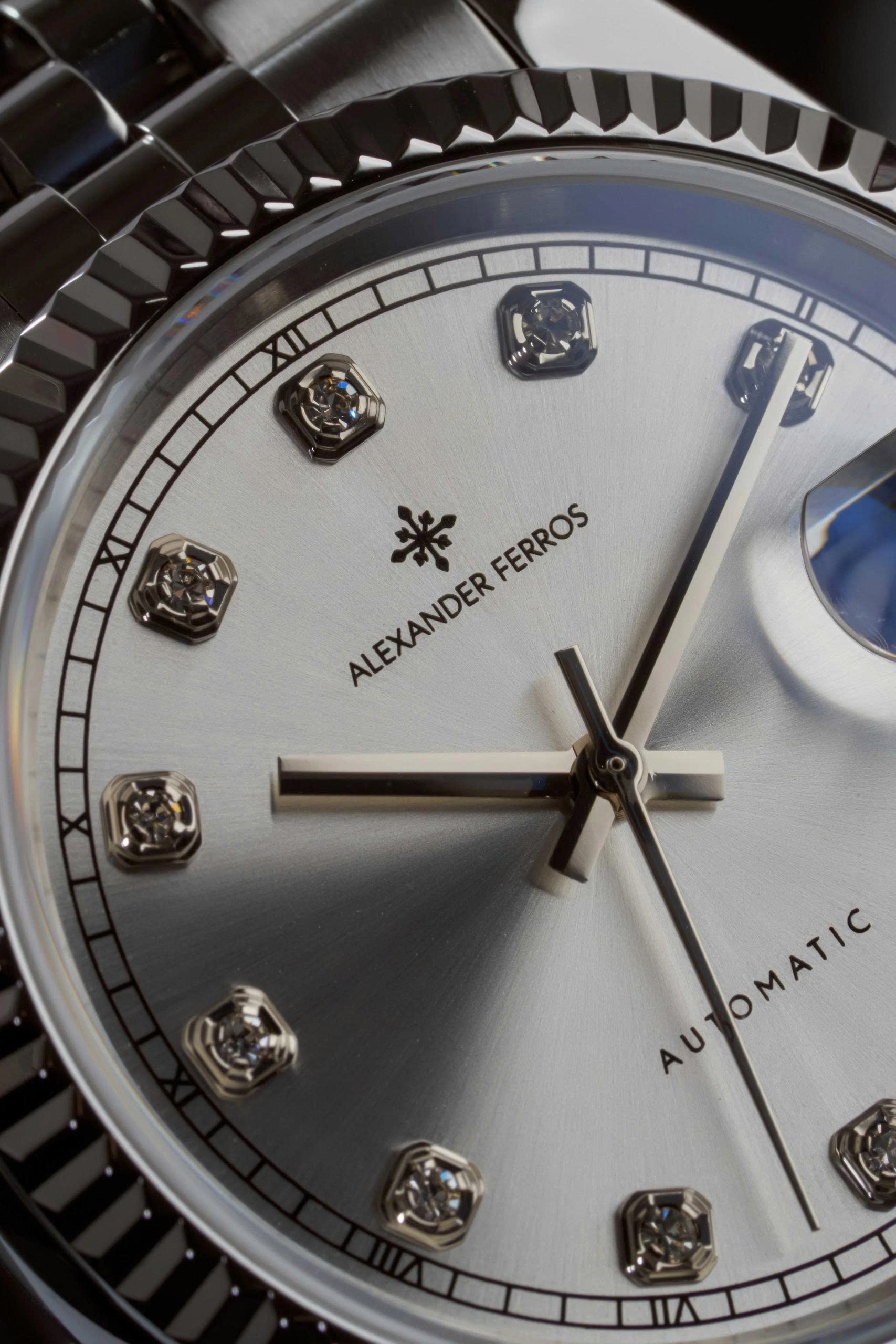 ĐỒNG HỒ NAM ALEXANDER FERROS 8232S/02 AUTOMATIC 38MM