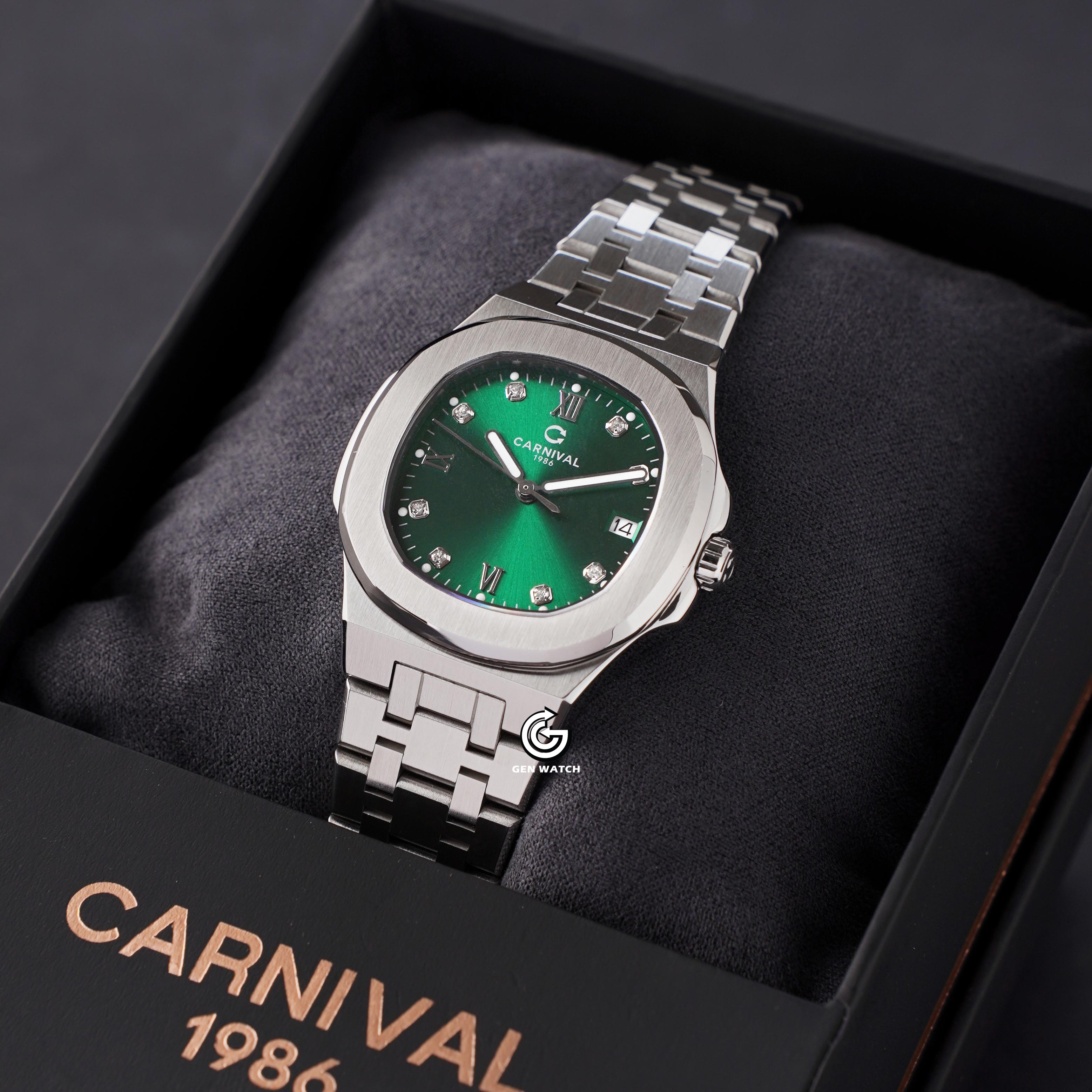 ĐỒNG HỒ NỮ CARNIVAL 8160L VT XL QUARTZ 34MM