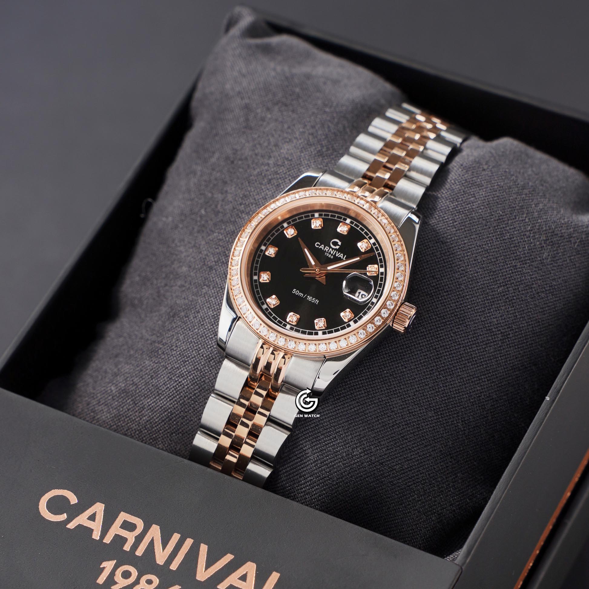 ĐỒNG HỒ NỮ CARNIVAL 8131L2 CH D QUARTZ 30MM