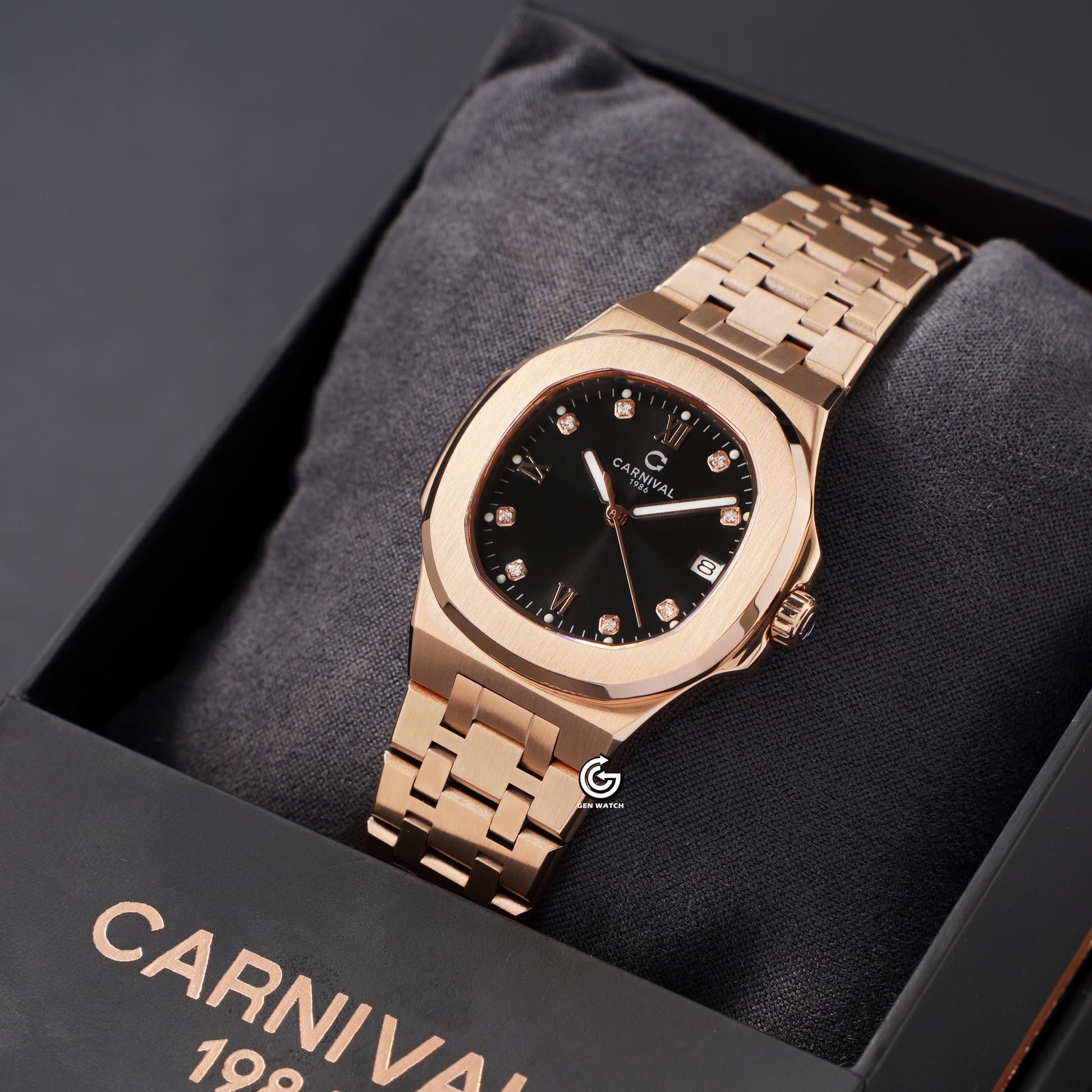 ĐỒNG HỒ NỮ CARNIVAL 8160L VH D QUARTZ 34MM