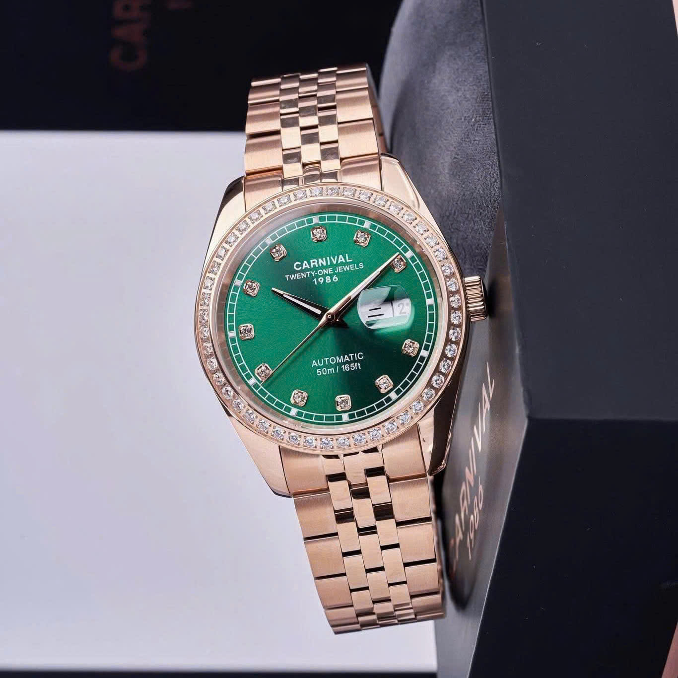 ĐỒNG HỒ NAM CARNIVAL 8131G2 VH XL AUTOMATIC 41MM