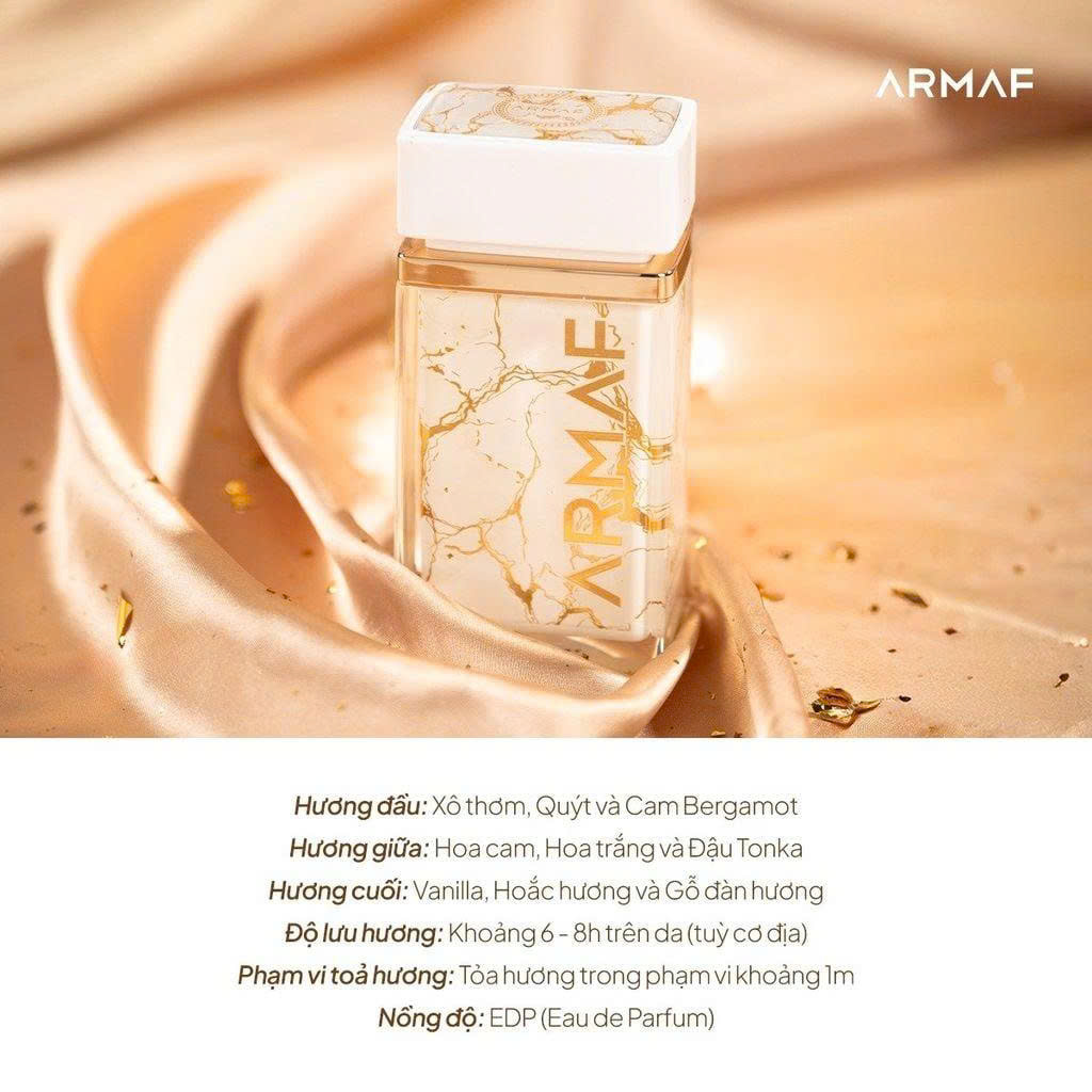 NƯỚC HOA NỮ ARMAF PERLE D'OR EDP 75ML