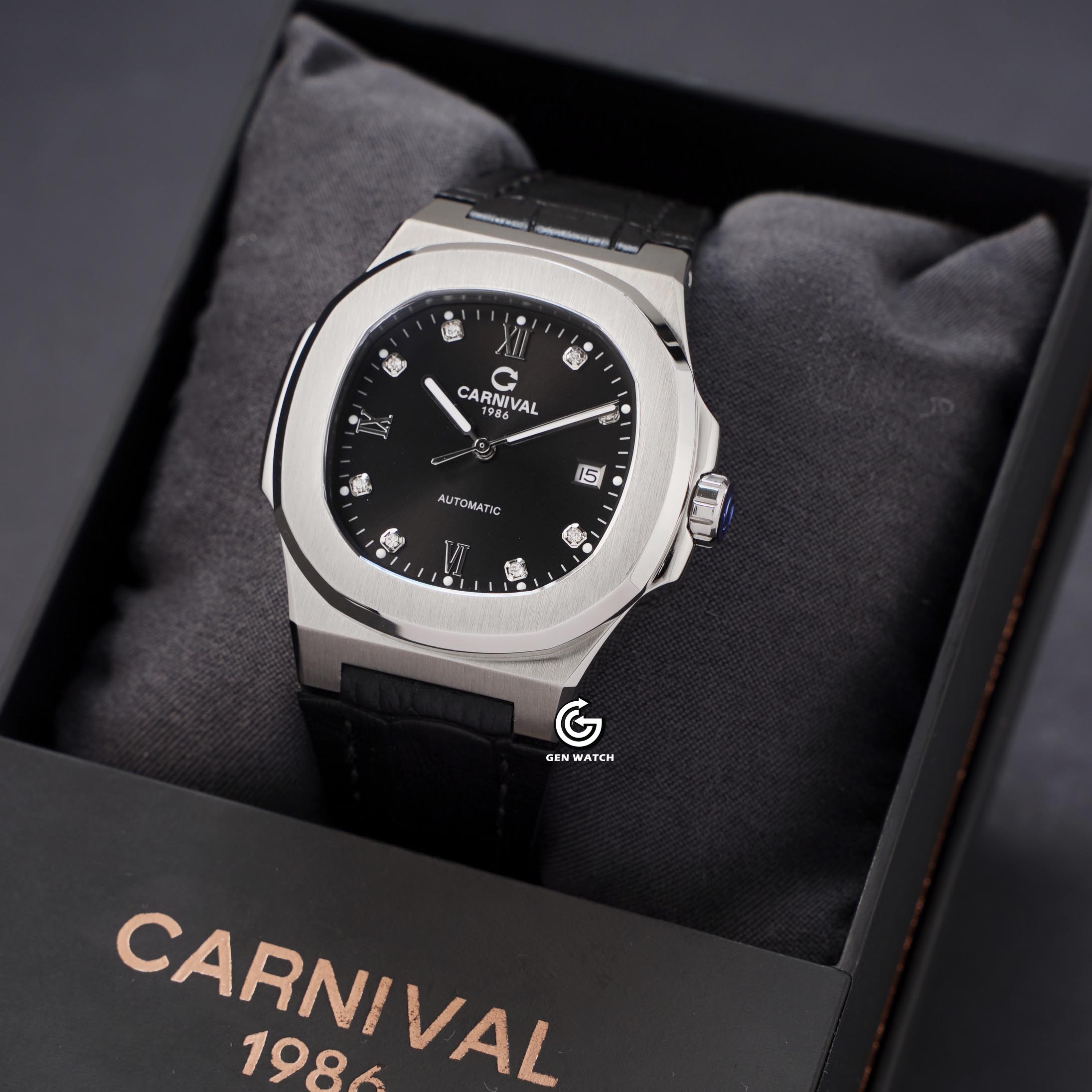 ĐỒNG HỒ NAM CARNIVAL 8160G VT DD D AUTOMATIC 41MM