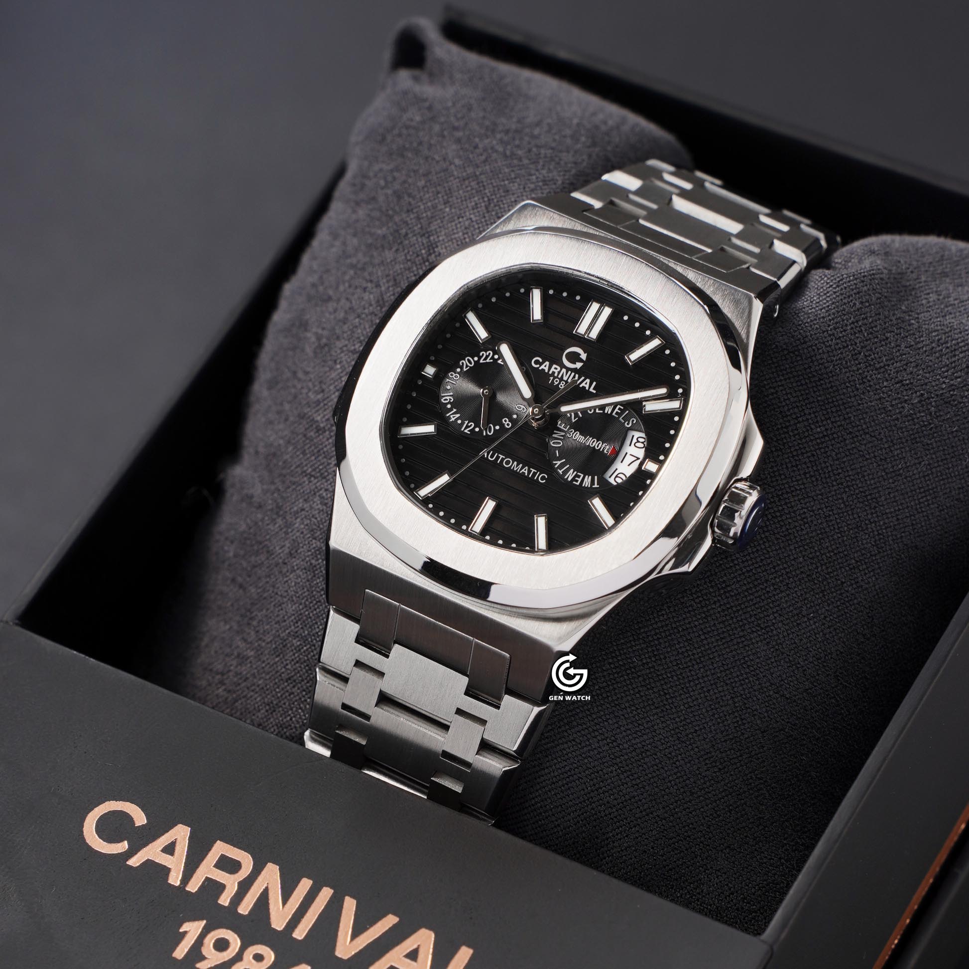 ĐỒNG HỒ NAM CARNIVAL 8158G VT D AUTOMATIC 41MM