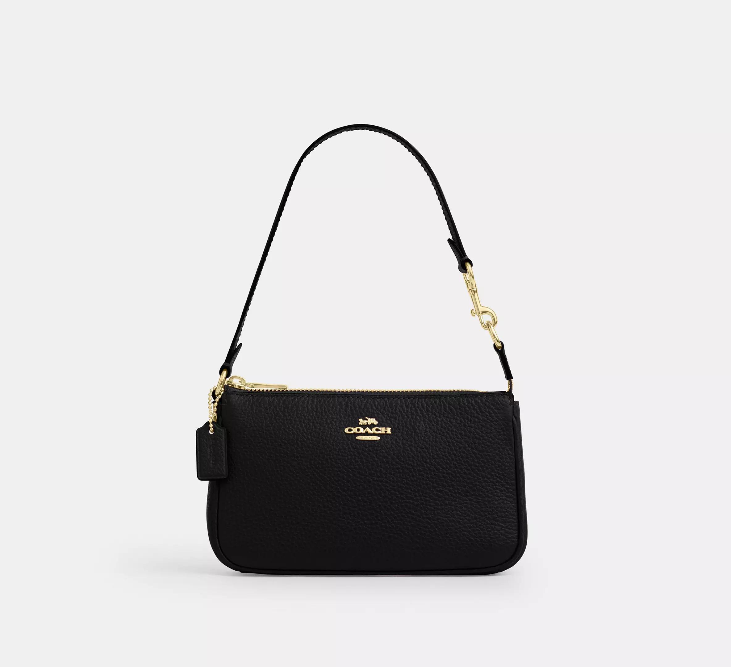 COACH COMPARABLE VALUE NOLITA BAG - BLACK