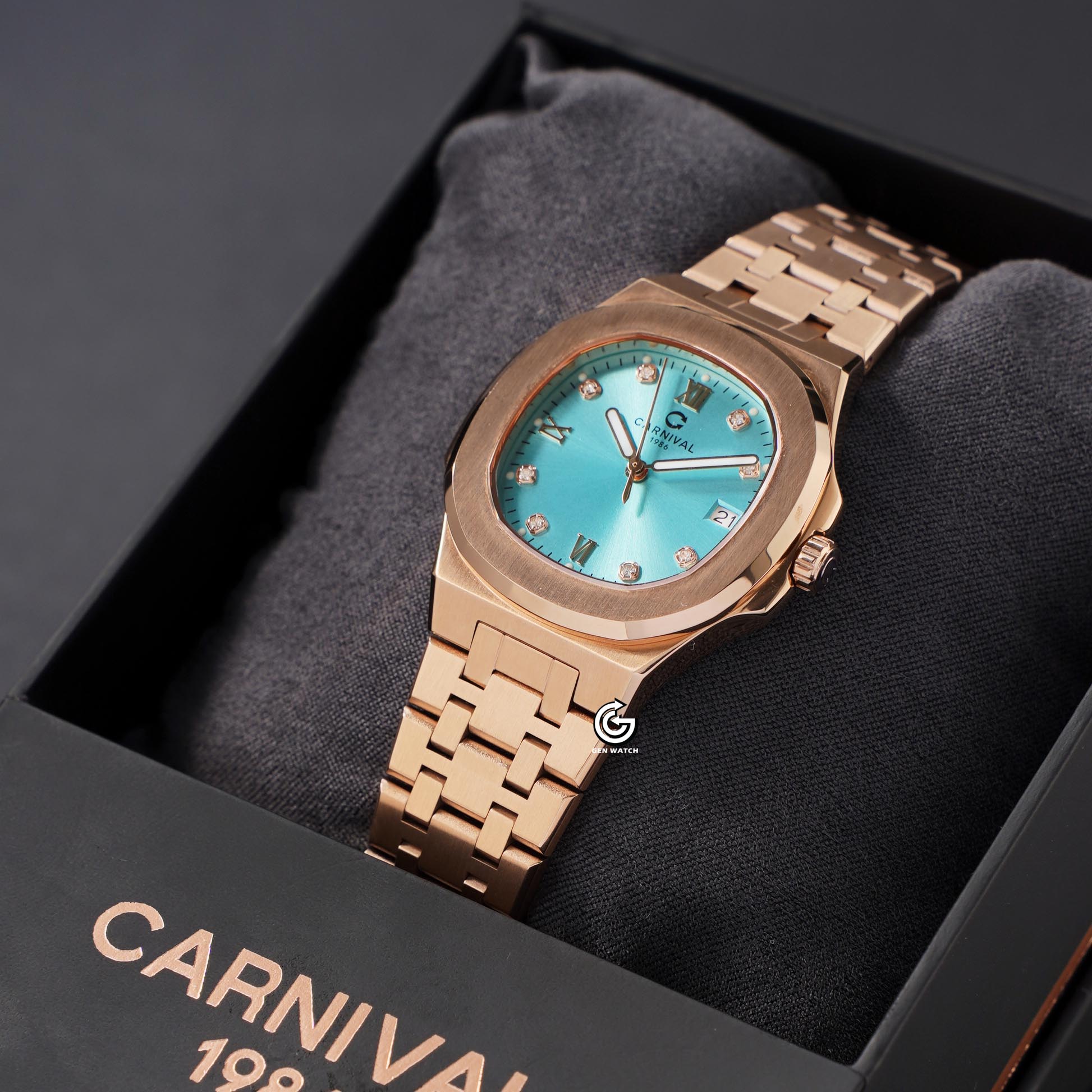 ĐỒNG HỒ NỮ CARNIVAL 8160L VH XT QUARTZ 34MM