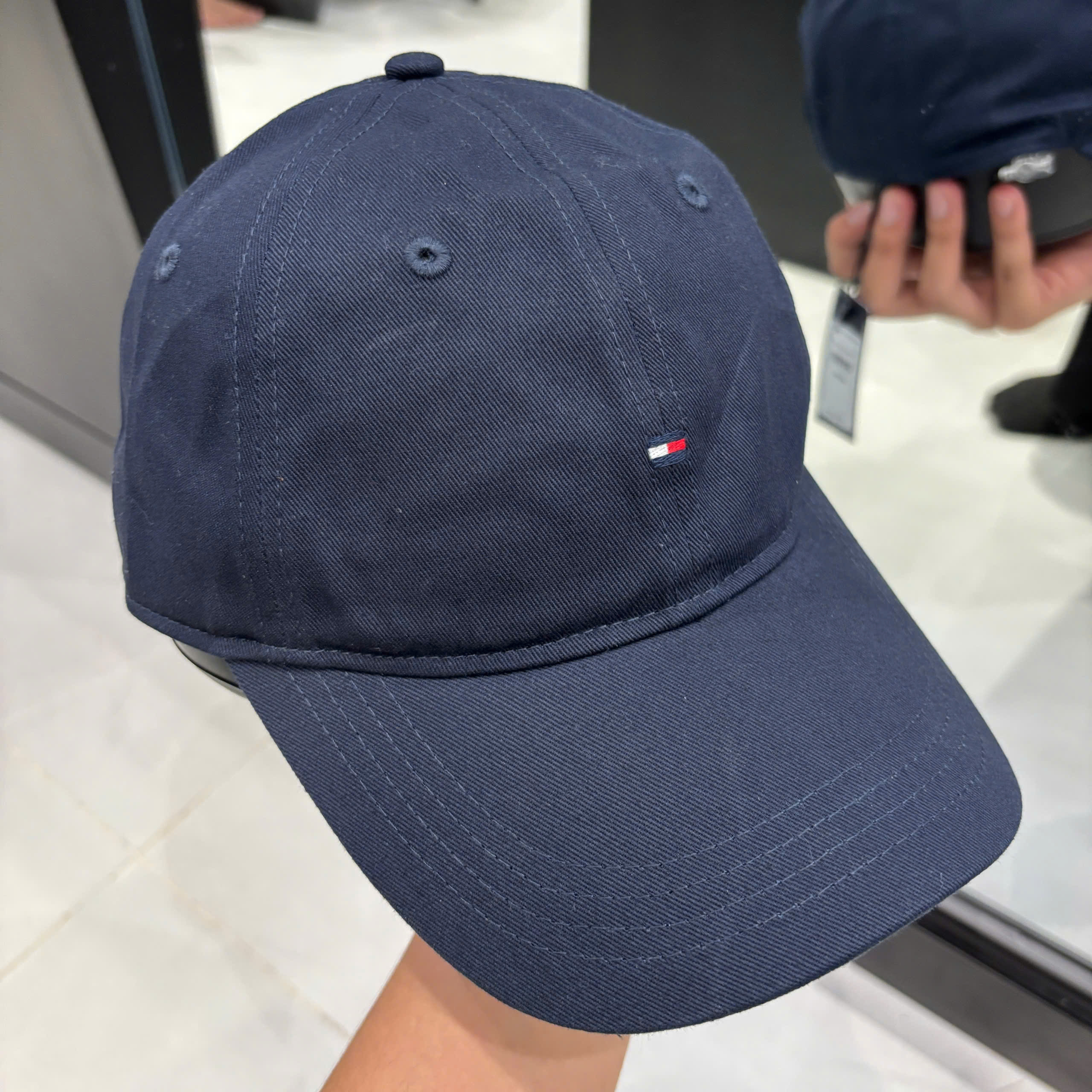 TOMMY HILFIGER AM MINI FLAG CAP - NAVY