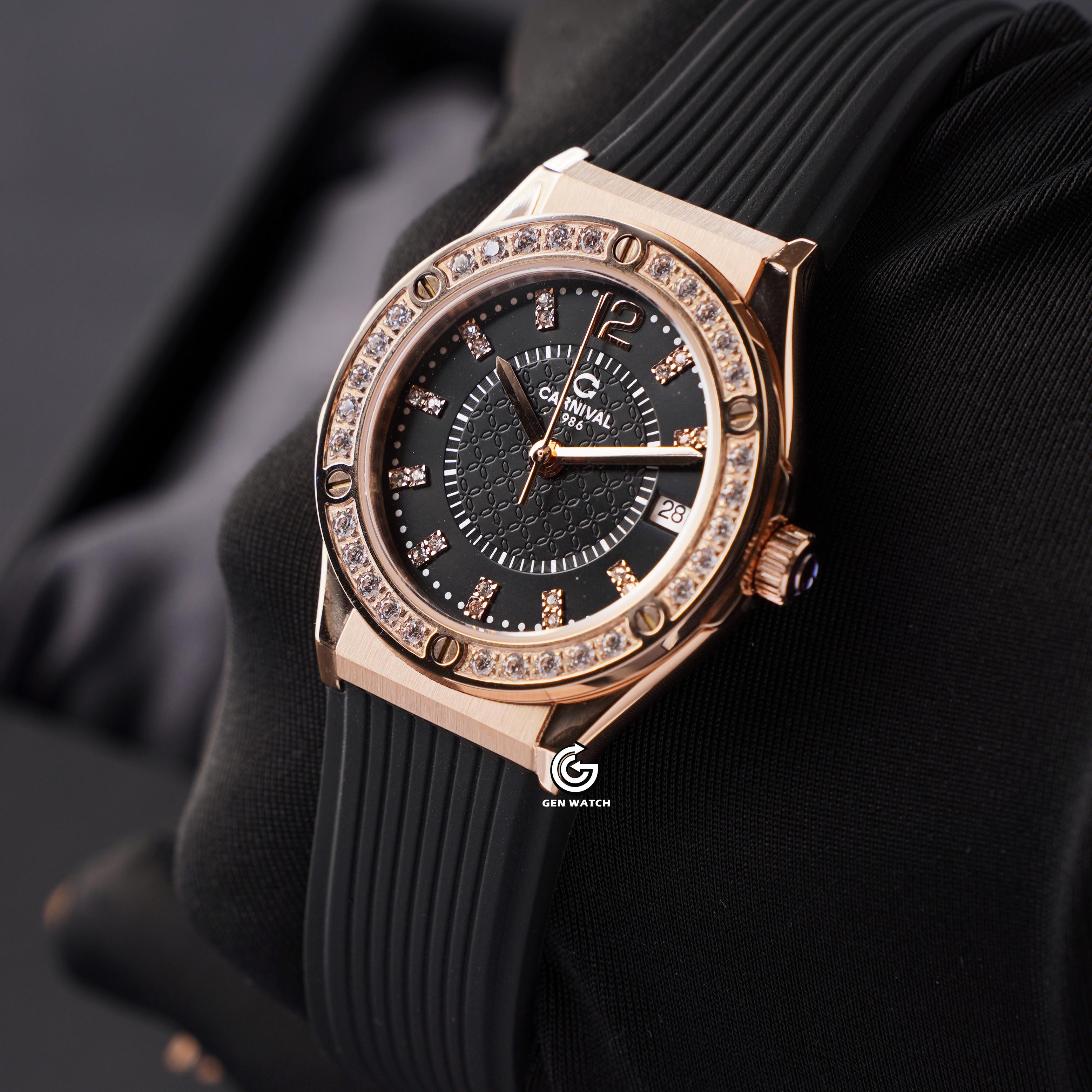 ĐỒNG HỒ NỮ CARNIVAL 8173L2 VH DCS D QUARTZ 32MM