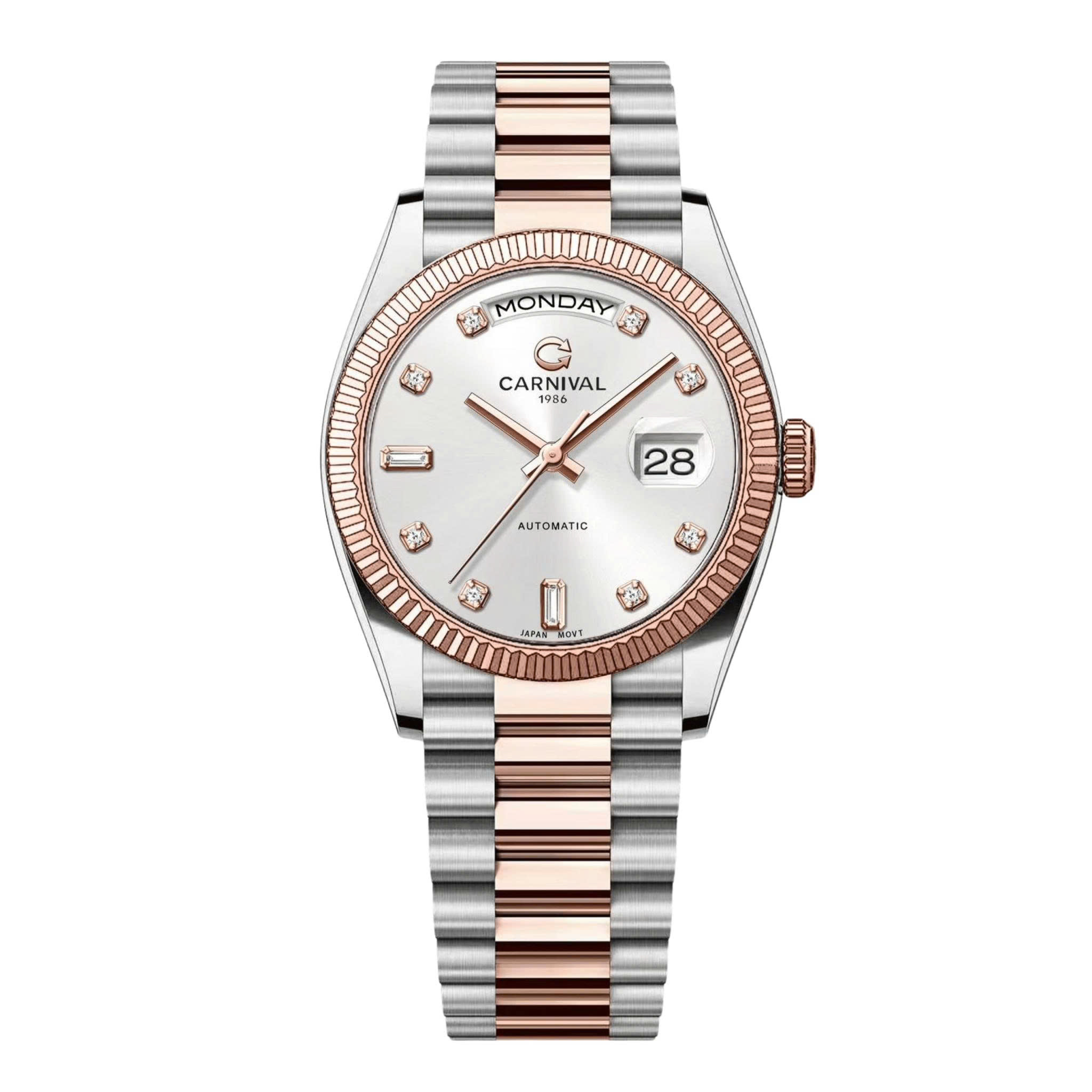 ĐỒNG HỒ NAM CARNIVAL 8239G CH T AUTOMATIC 38MM