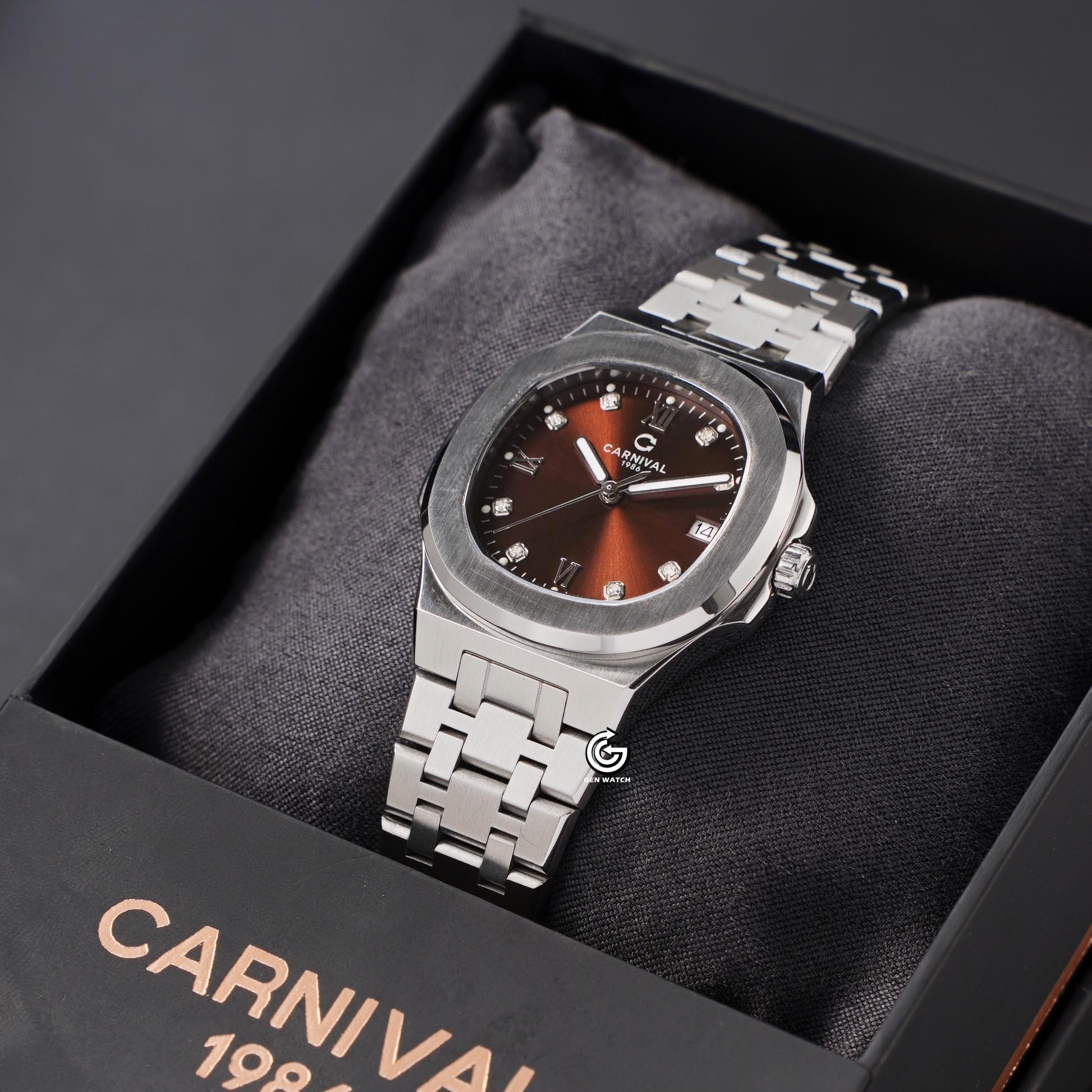 ĐỒNG HỒ NỮ CARNIVAL 8160L VT N QUARTZ 34MM
